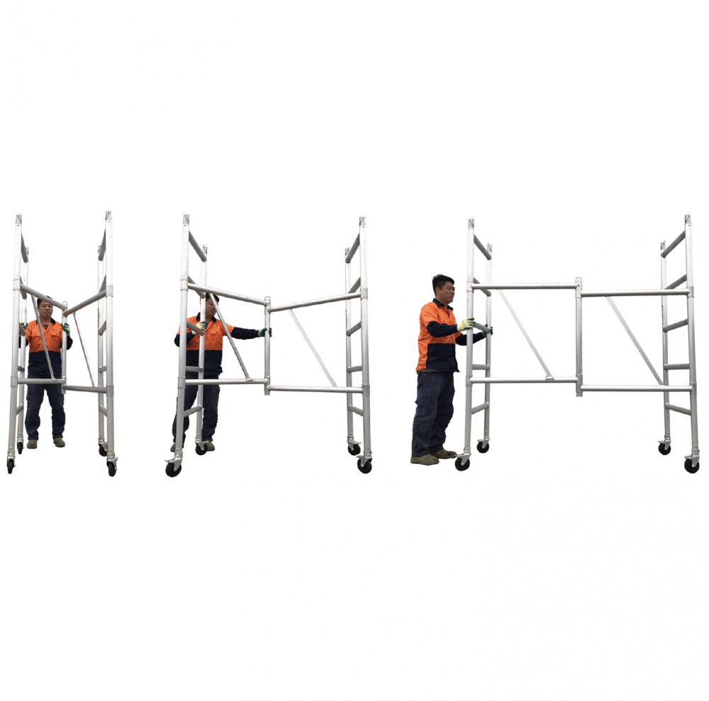 Mobile Scaffold Tower Aluminium 3M Single Width Australia