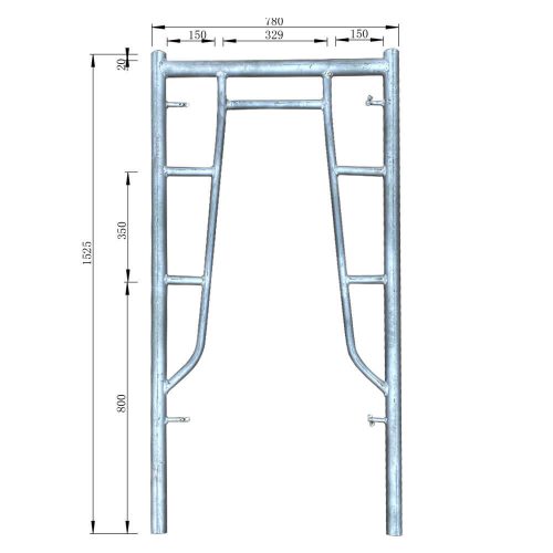 1.5m Narrow a Frame specs