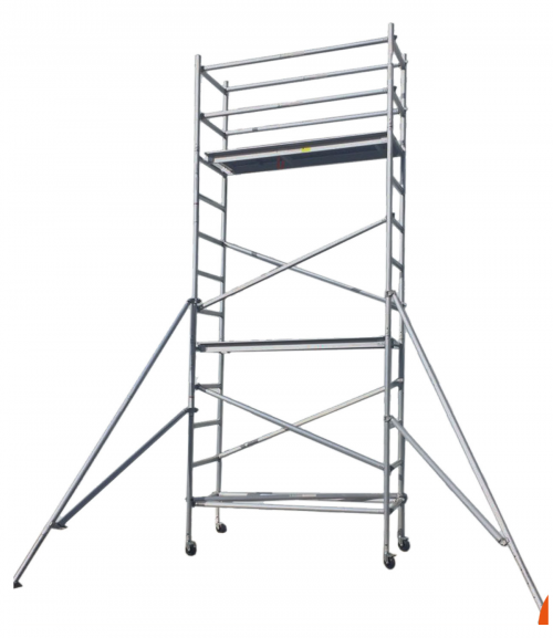 5M Aluminium Mobile Scaffold Tower - Single Width