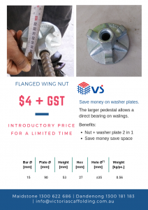 Flanged Wing Nut