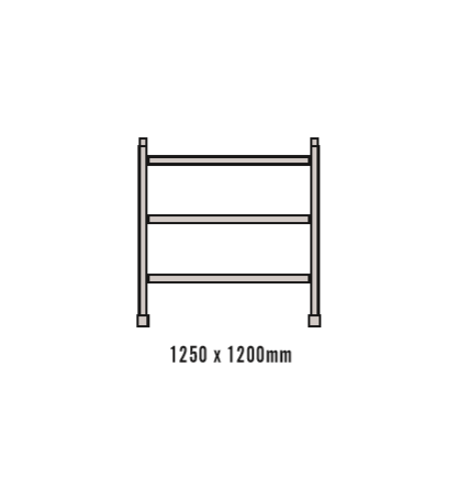 mobile scaffold 1.2m ladder frame