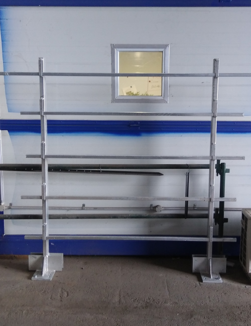 Scaffolding Safety Guardrail Post