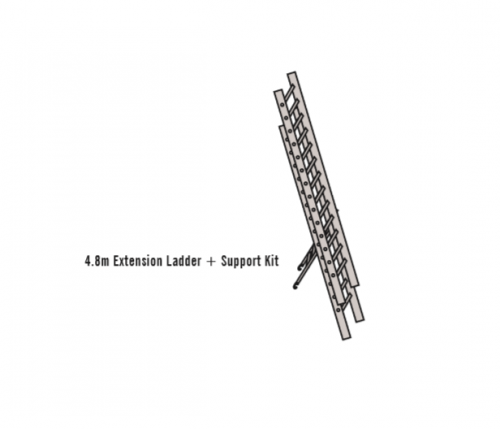 mobile scaffold Aluminium extension ladder